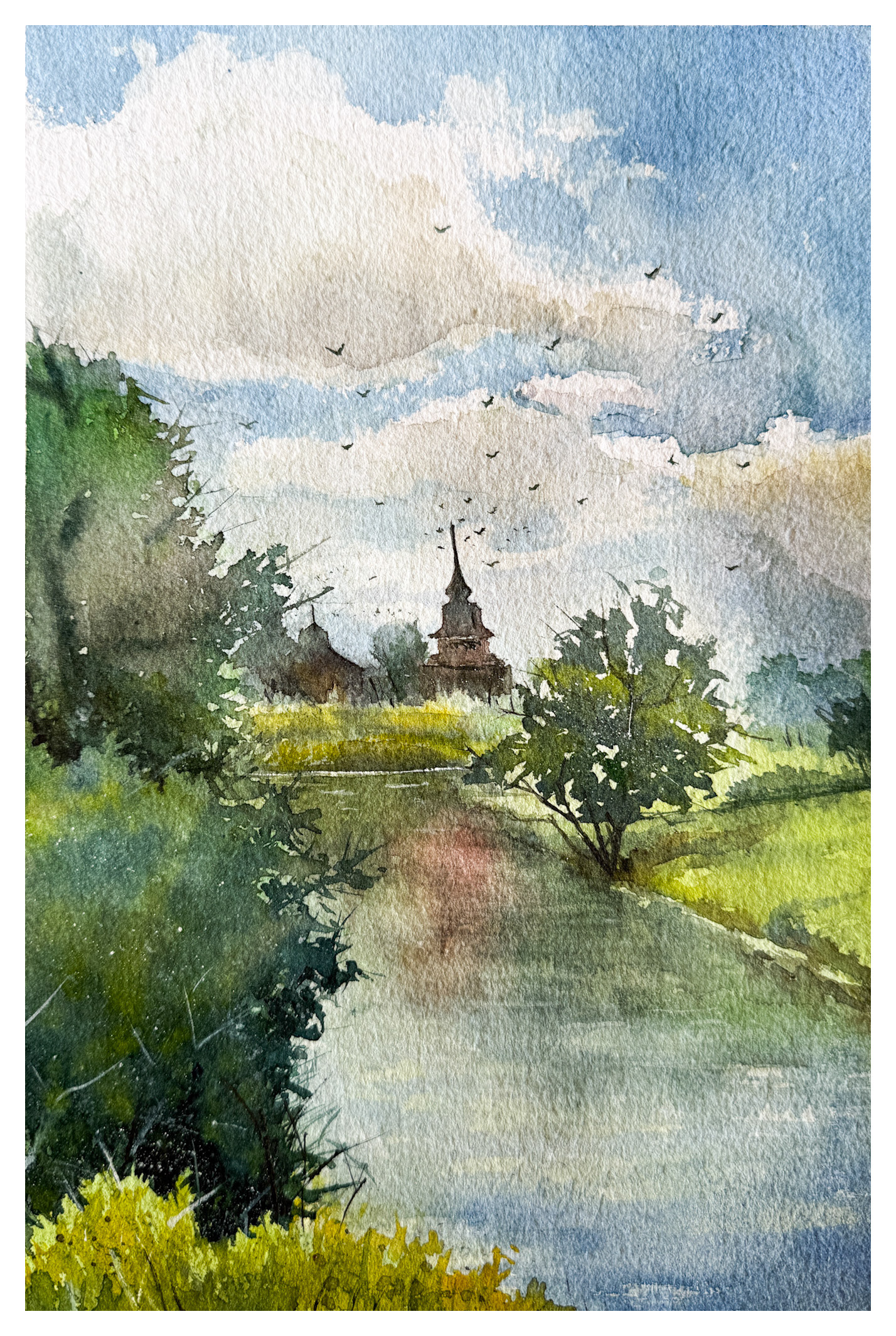 Whispers of a Distant Steeple