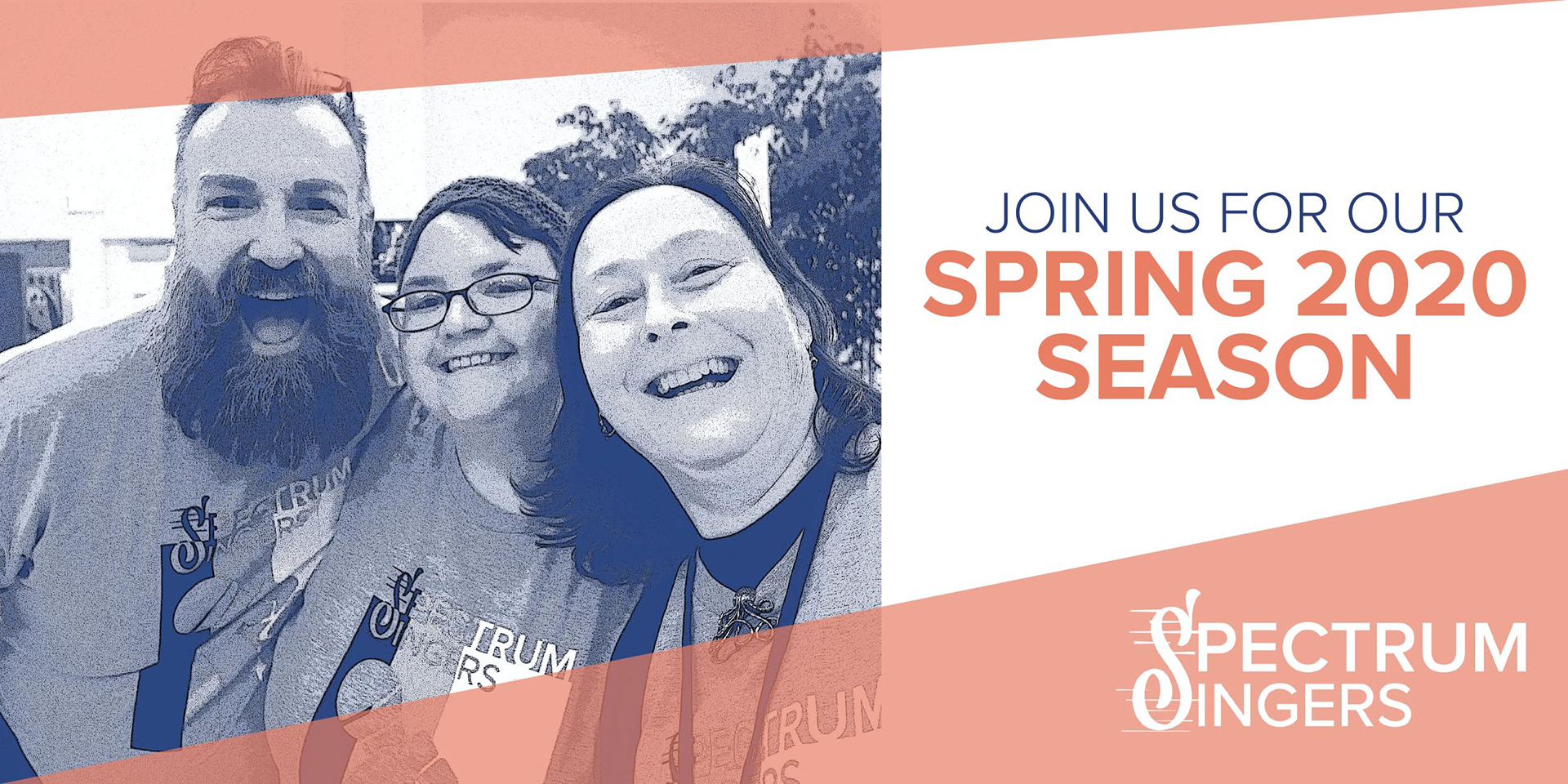 Facebook event cover for Spectrum Singers choir