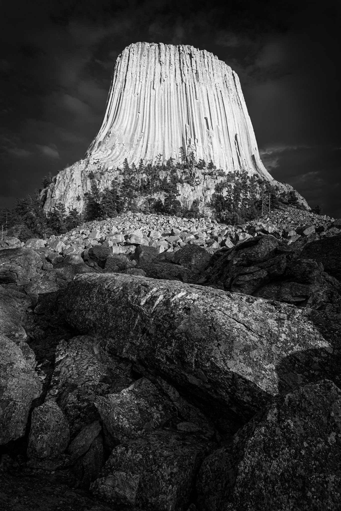 Devil's Tower - Bottom Up