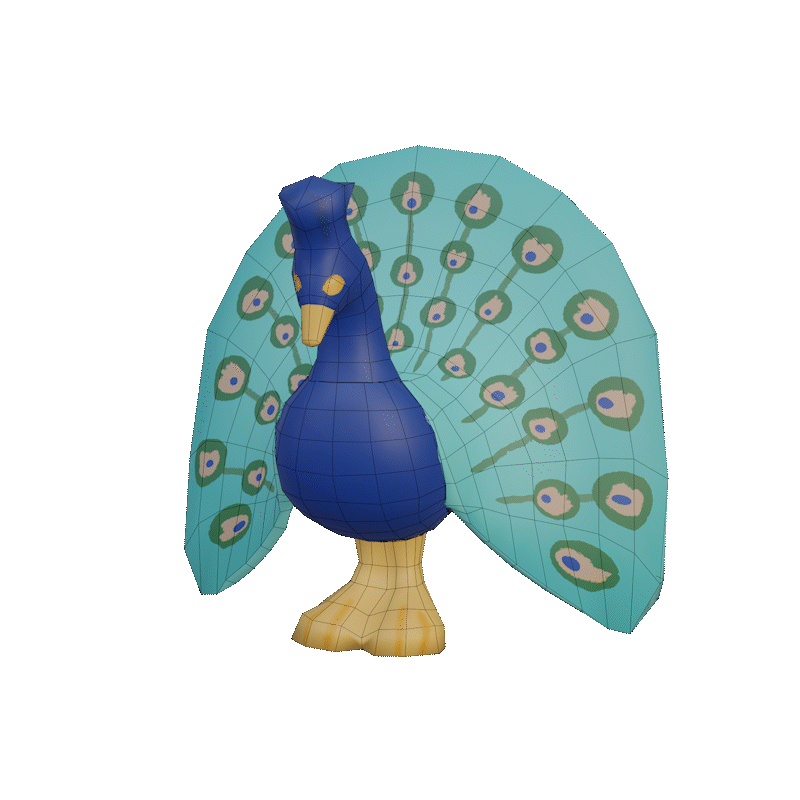 Peacock - 1384 Tris