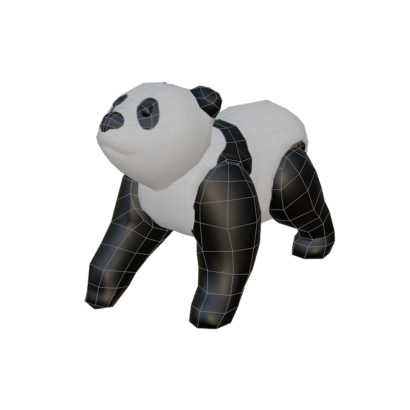 Panda - 1632 Tris