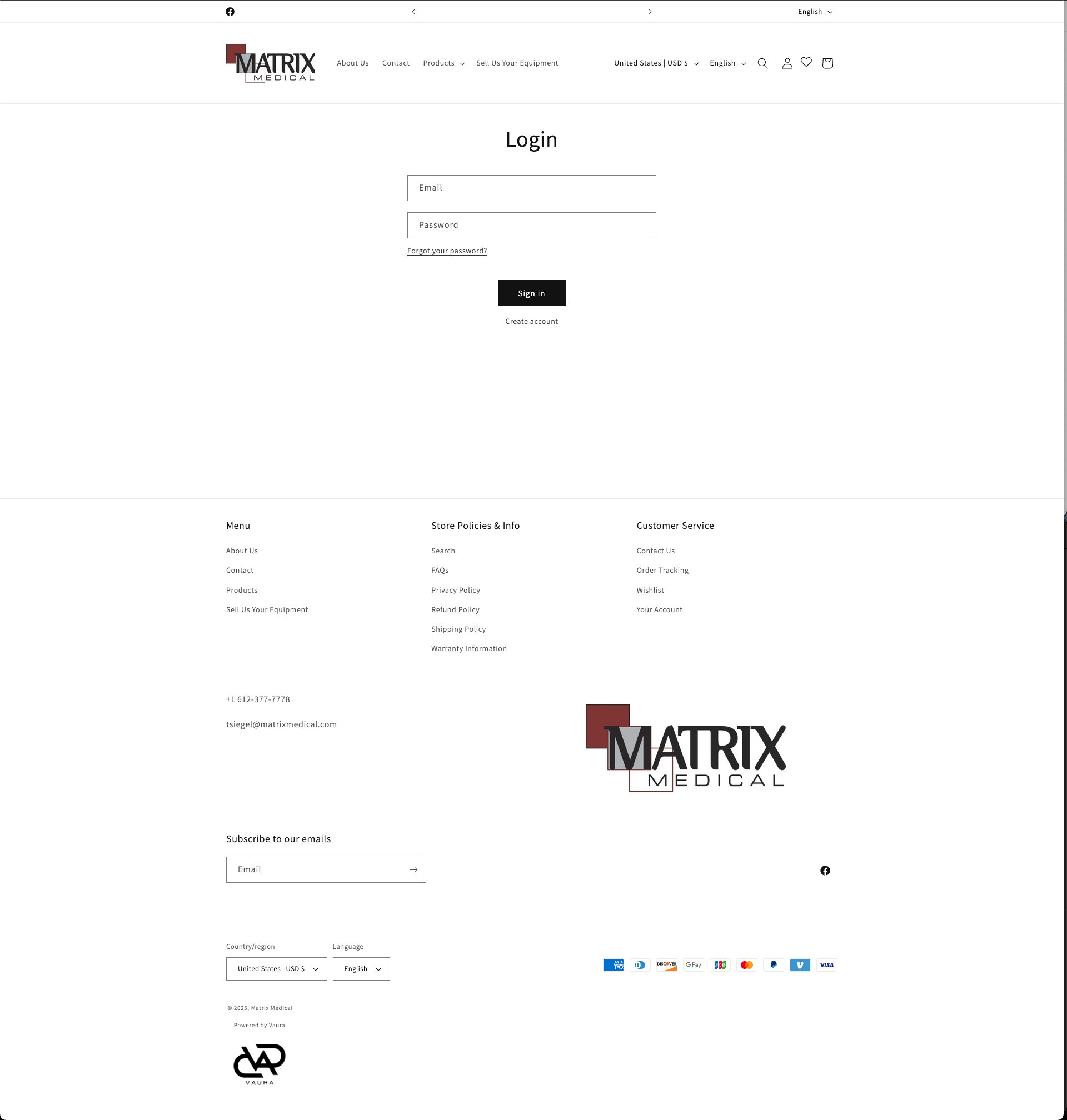 Customer Log In