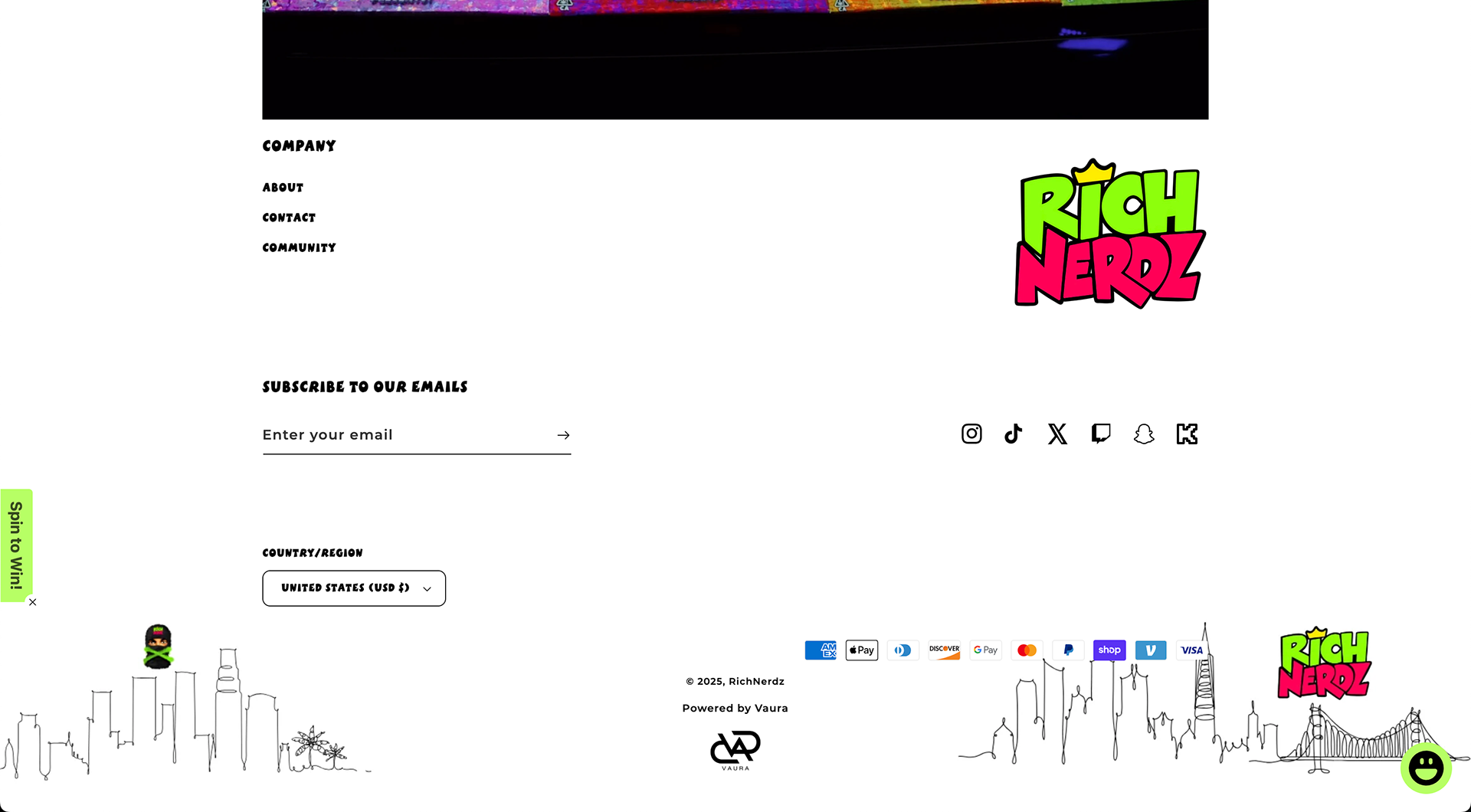 Custom Background • Distinctive Visual Design • Immersive Landing Experience