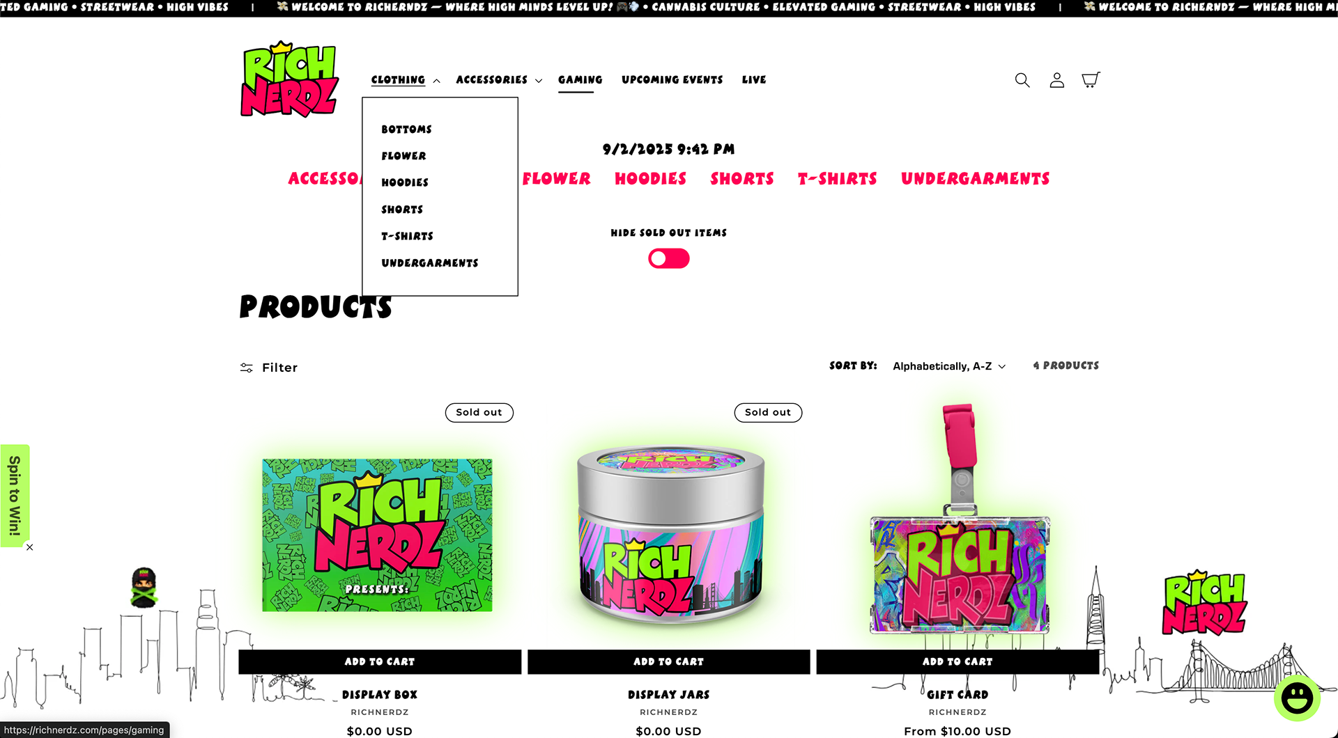 In-Depth Navigation Menu • Multi-Level Structure • Intuitive User Experience