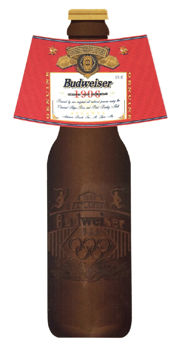 Atlanta Olympic Collectors Bottle for Budweiser