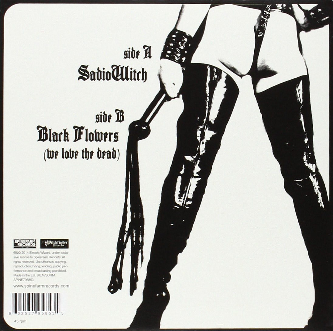 SadioWitch Single, Back Cover