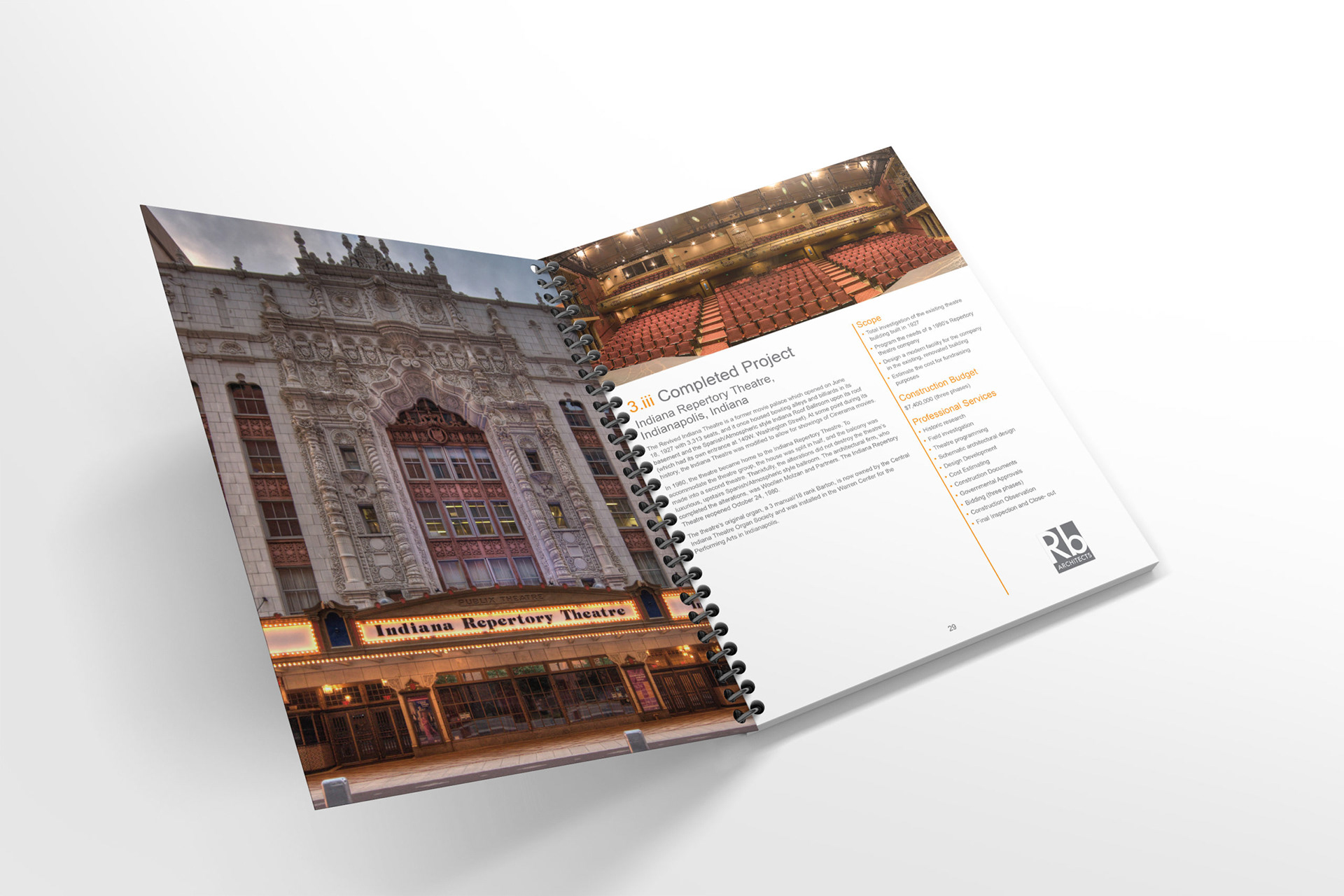 Request for proposal sample pages