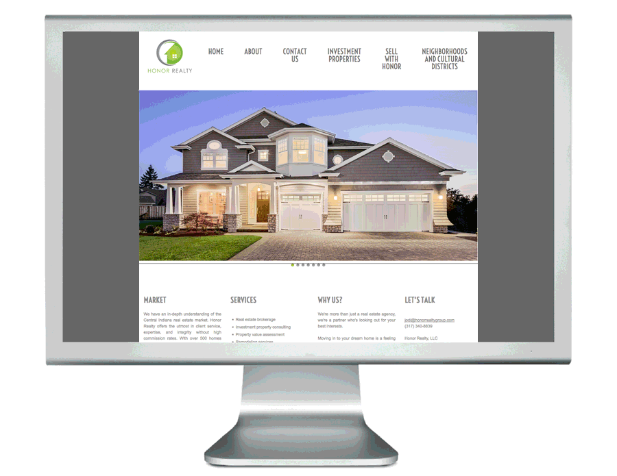 Honor Realty Group website refresh