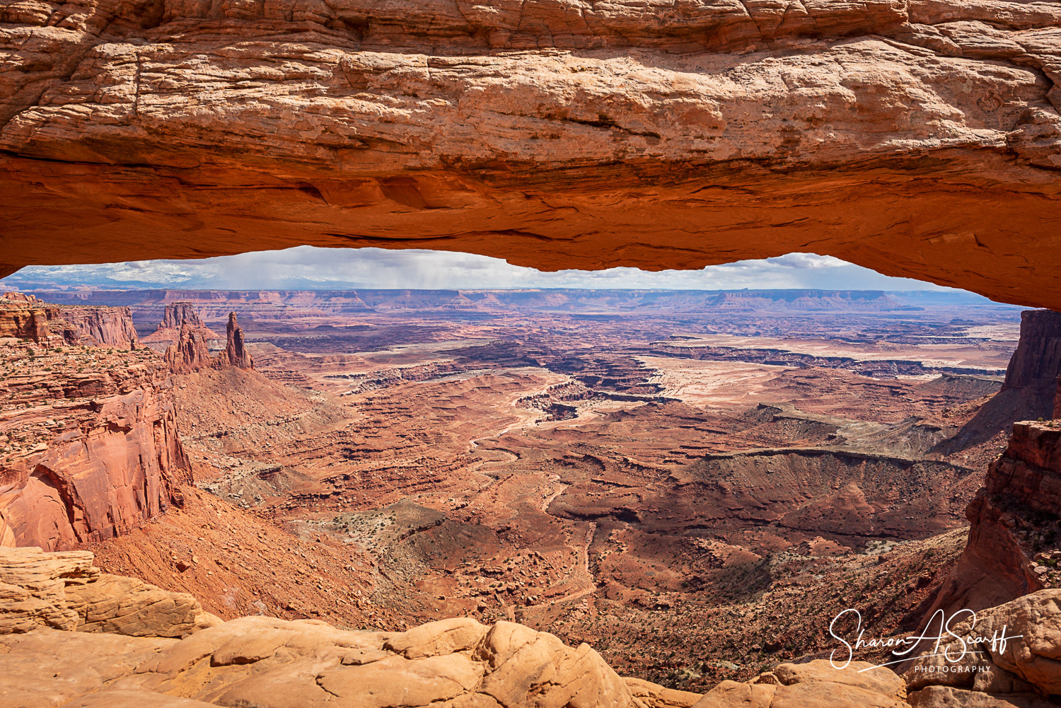 View through Mesa Arch