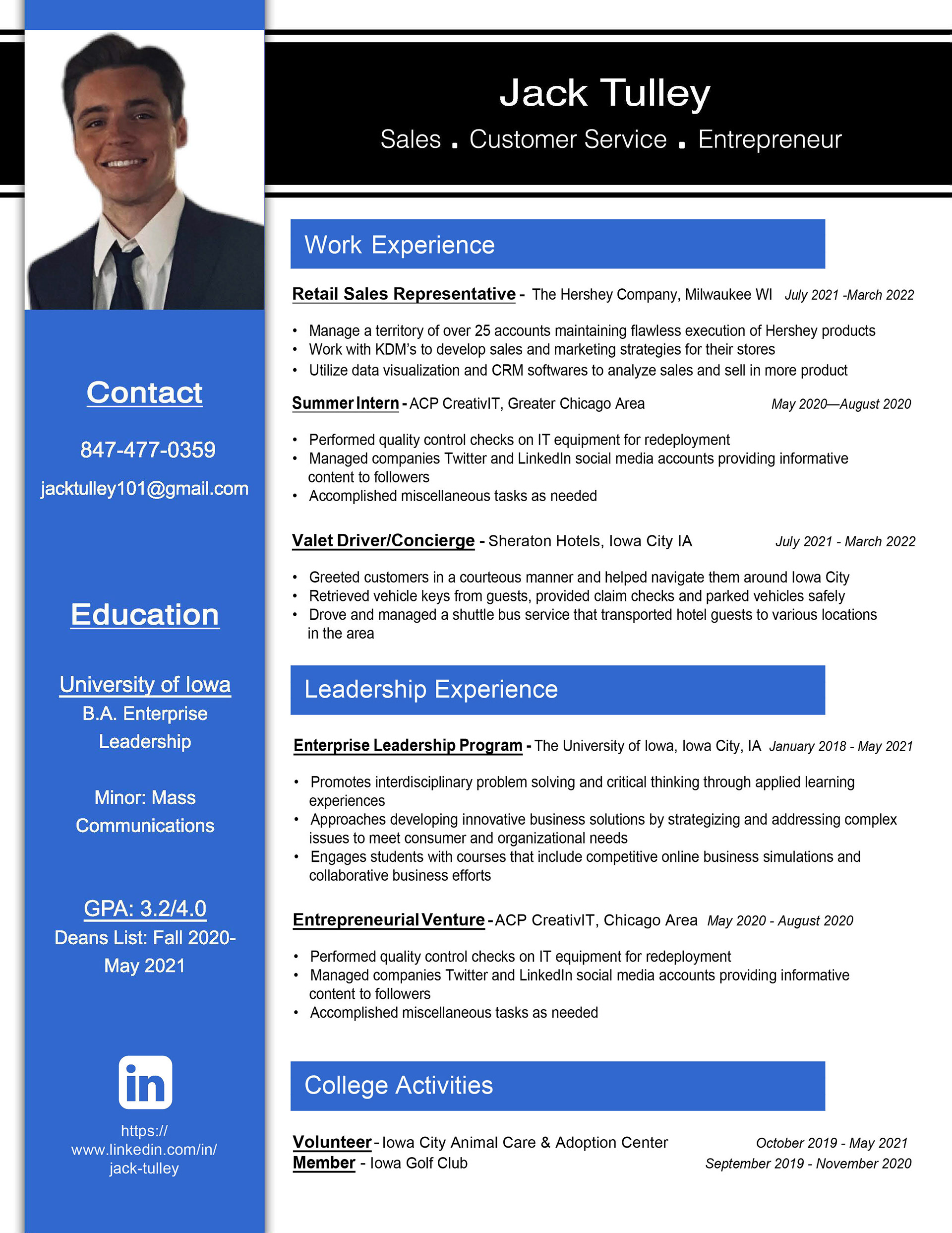 Resume template