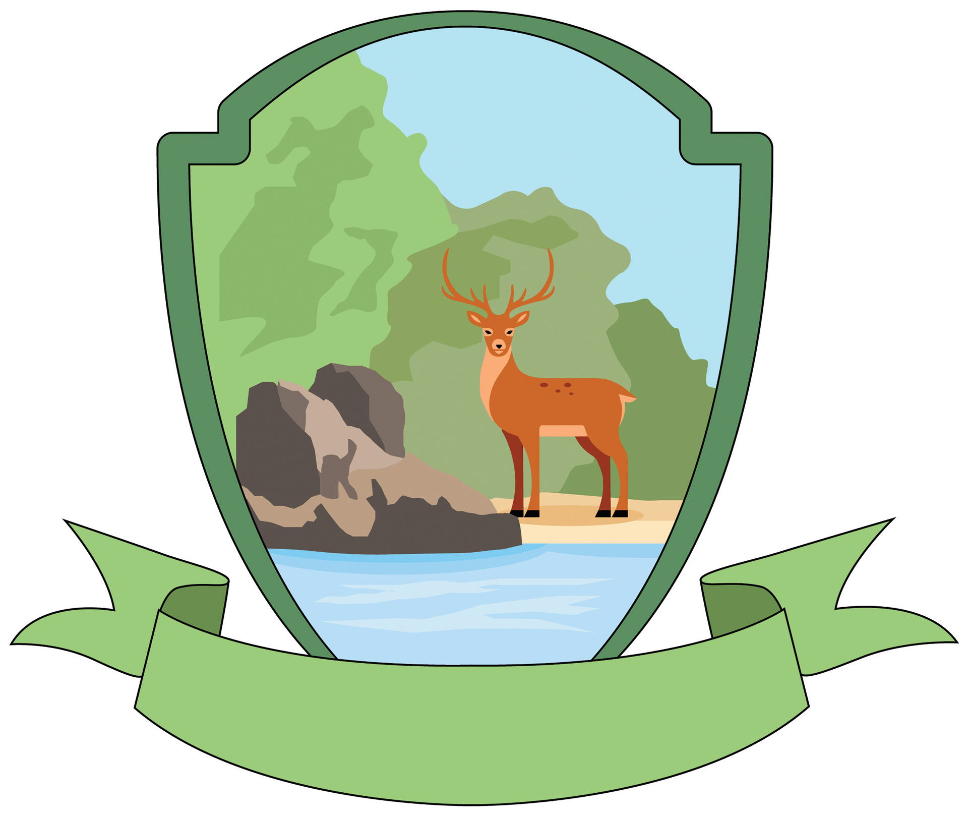 Plantation Logo (for hats and badges)