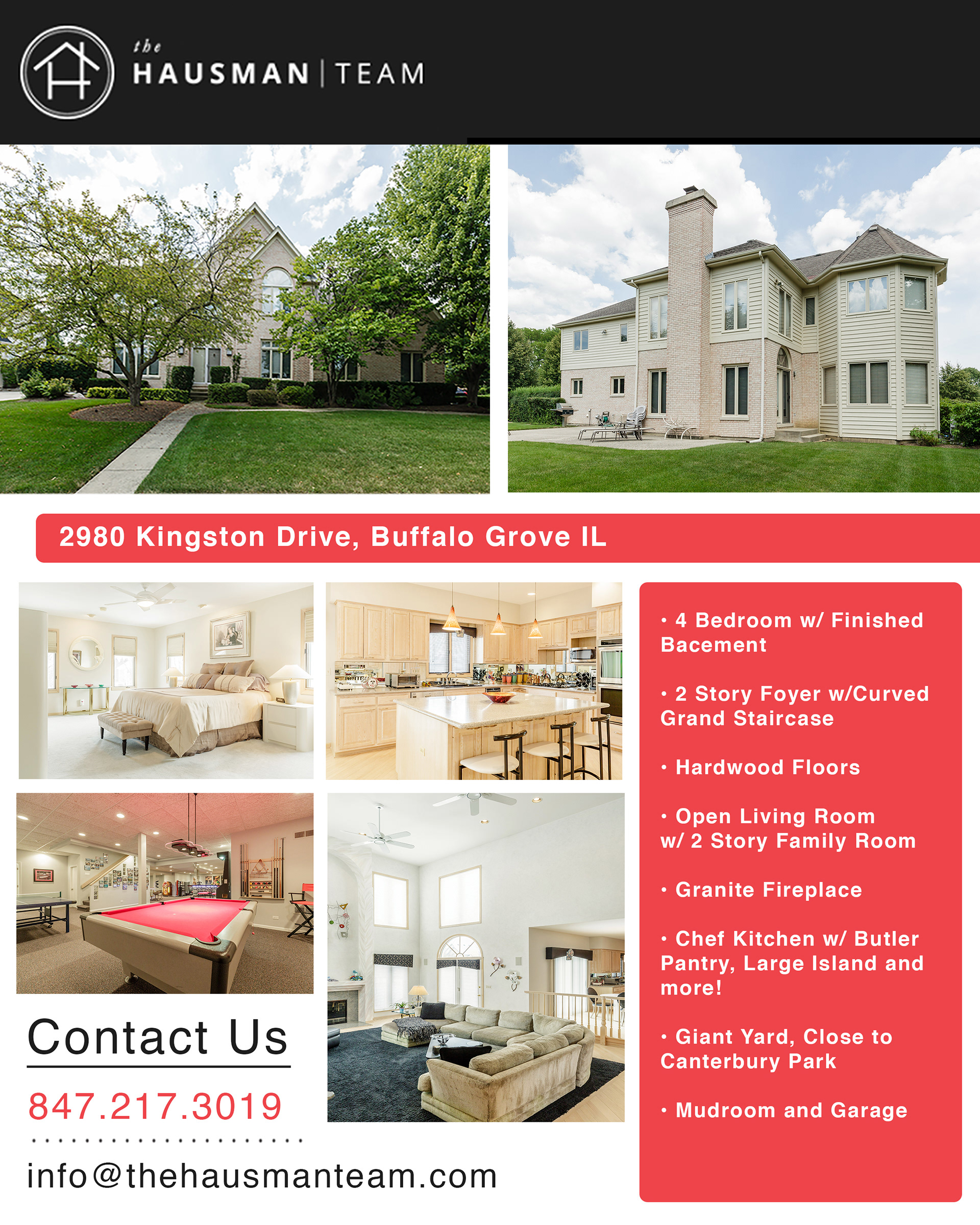Print Ad for Hausman Team