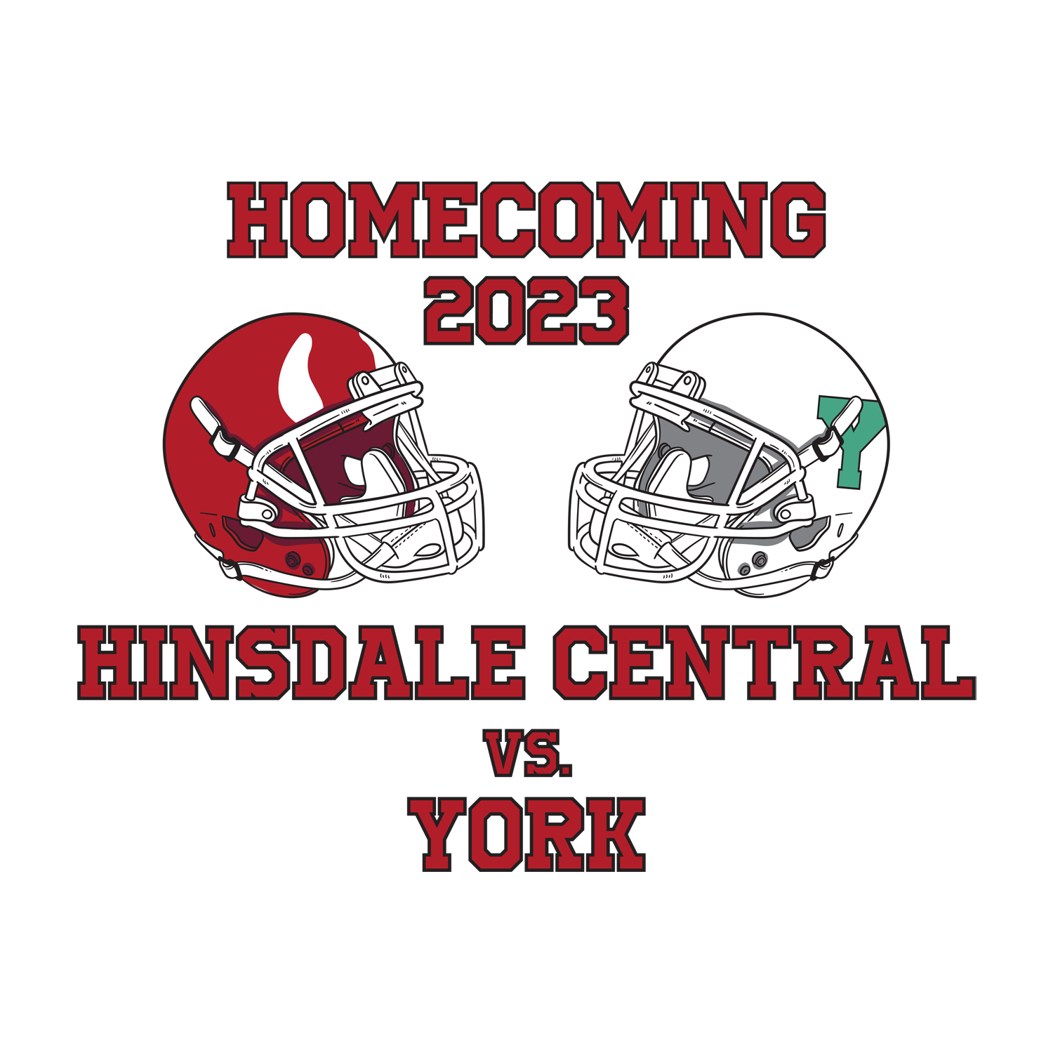 Hinsdale High School 2023 Homecoming Shirt