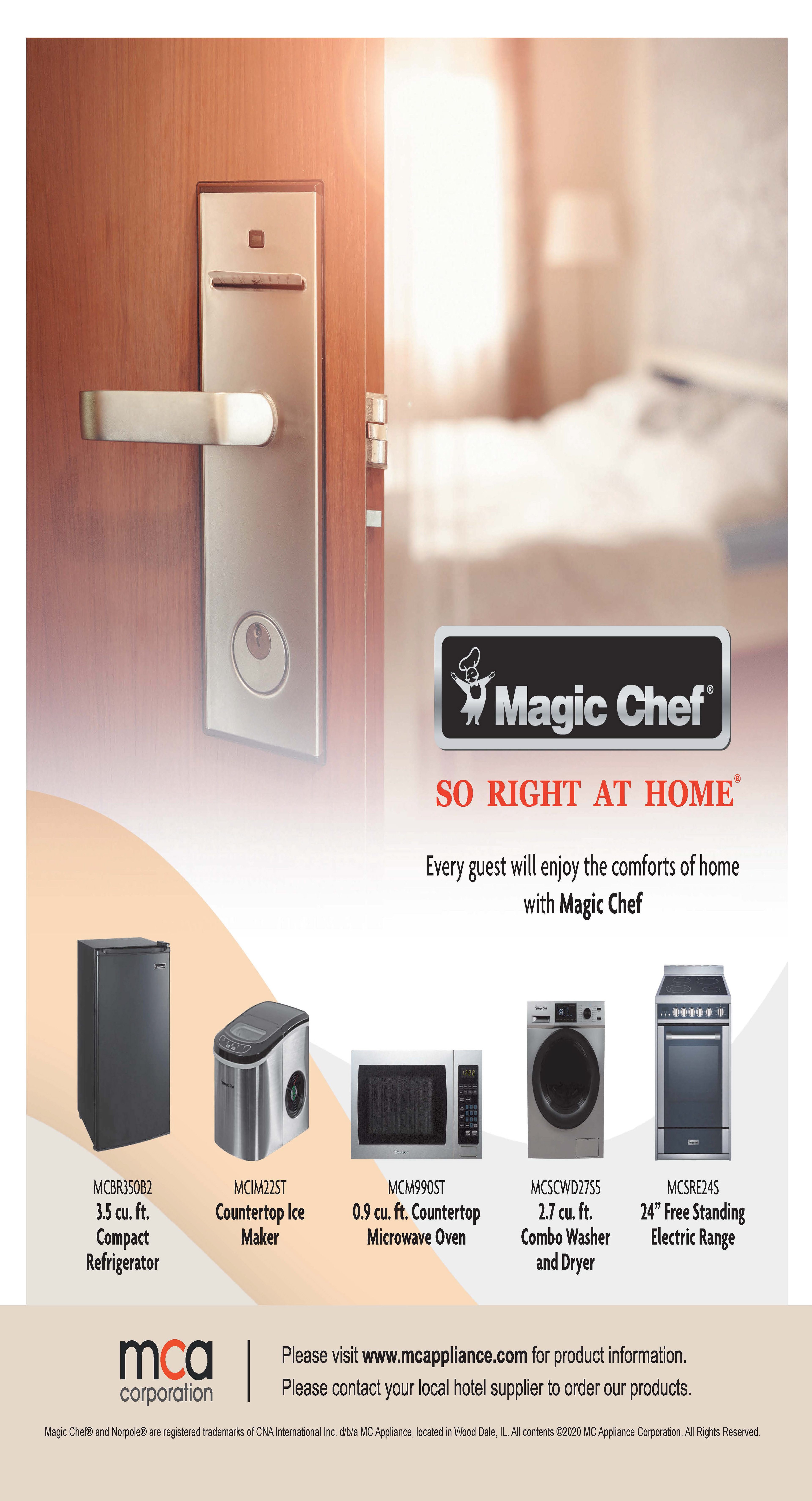 Back cover for Hotel Retail magazine