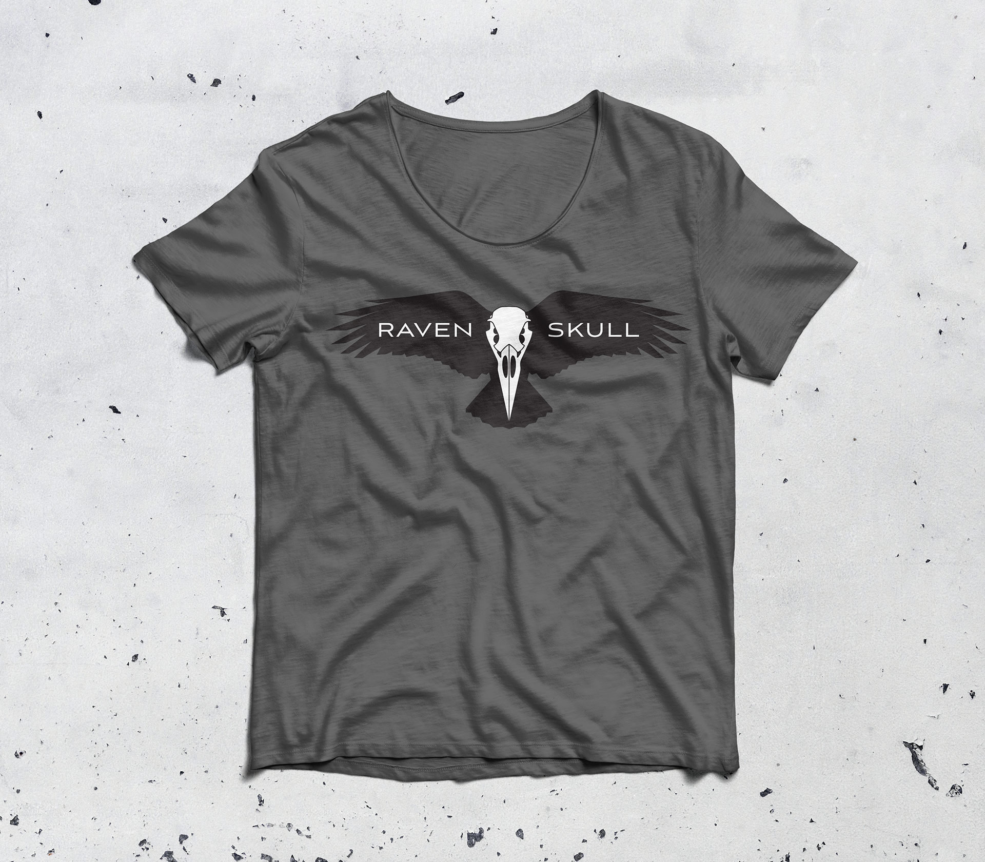 Raven Skull - Shirt