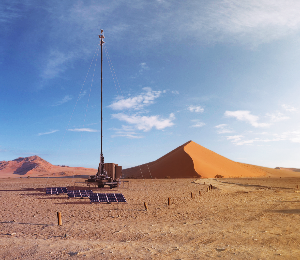 STARA - Mobile Tower in Desert