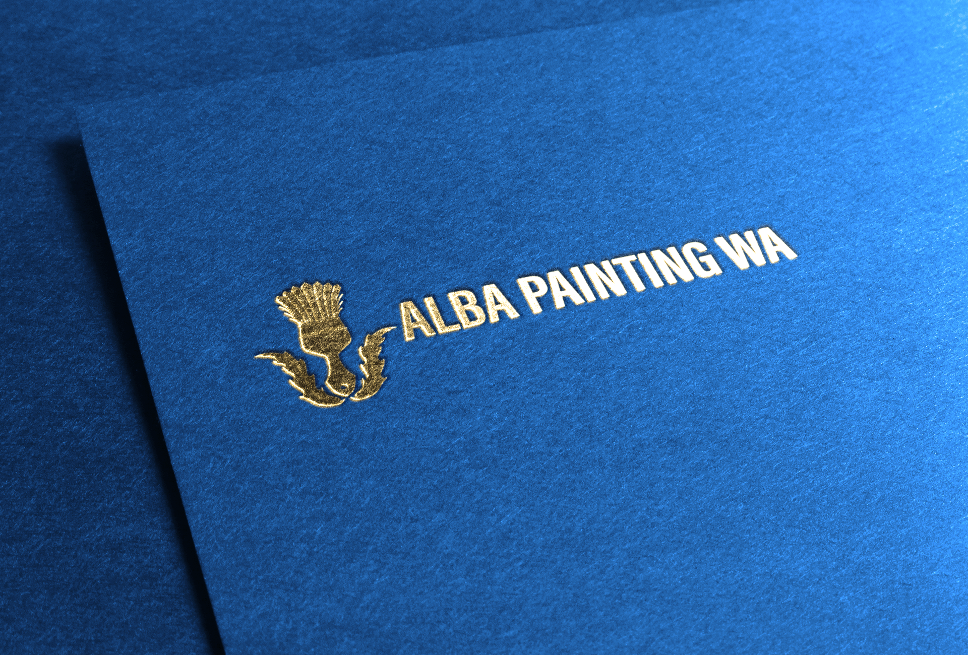 Alba Painting - Business Cards