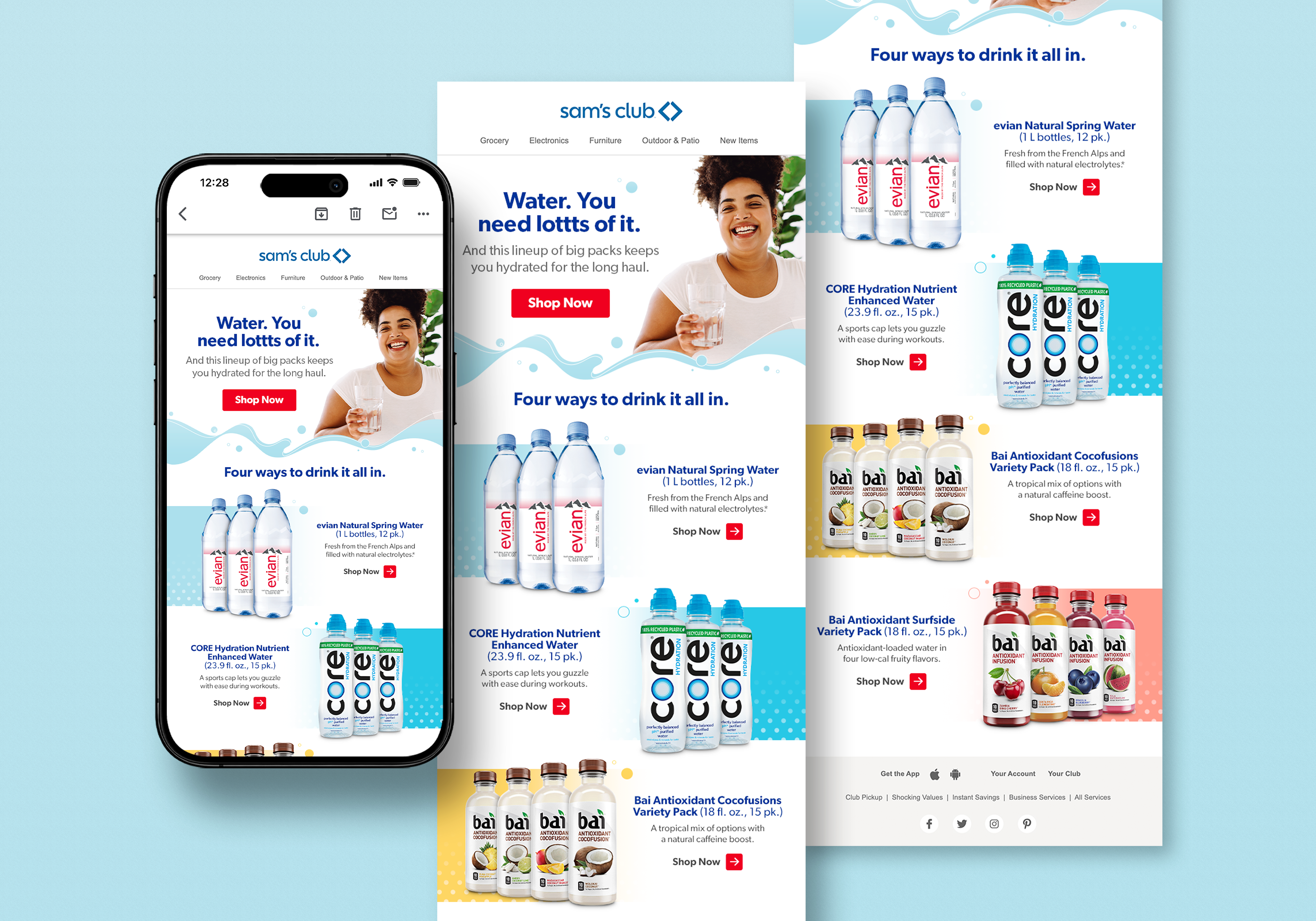 Evian: Hydration
