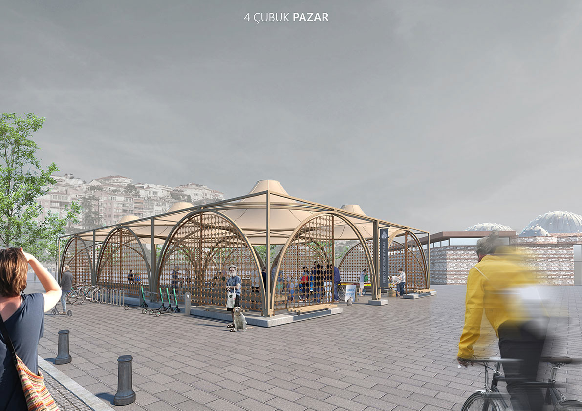 micro architecture wood open market