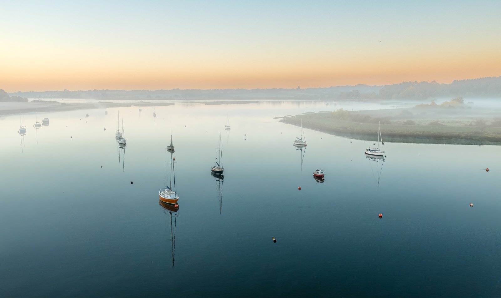 Misty Sunrise on the Deben