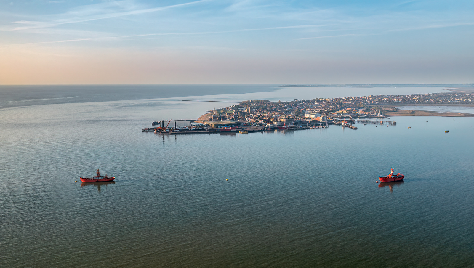Shotley Gate Towards Harwich