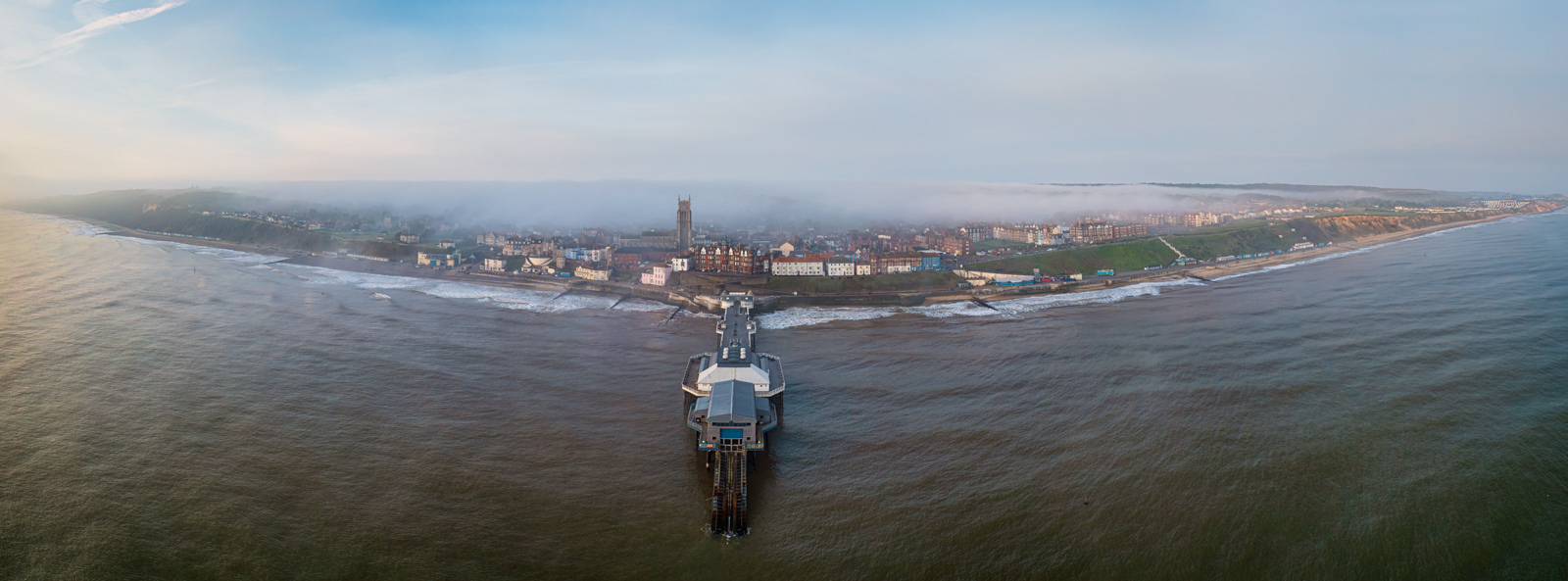 Cromer Covered in Mist