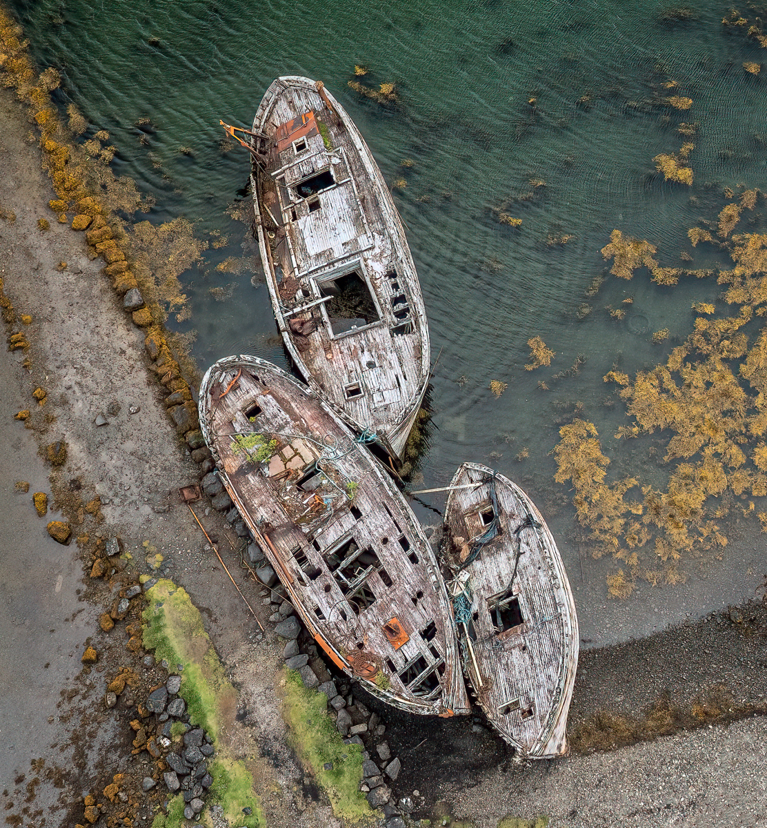 Salen Boat Wrecks