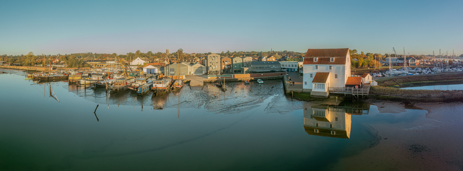 Woodbridge Tide Mill Panorama