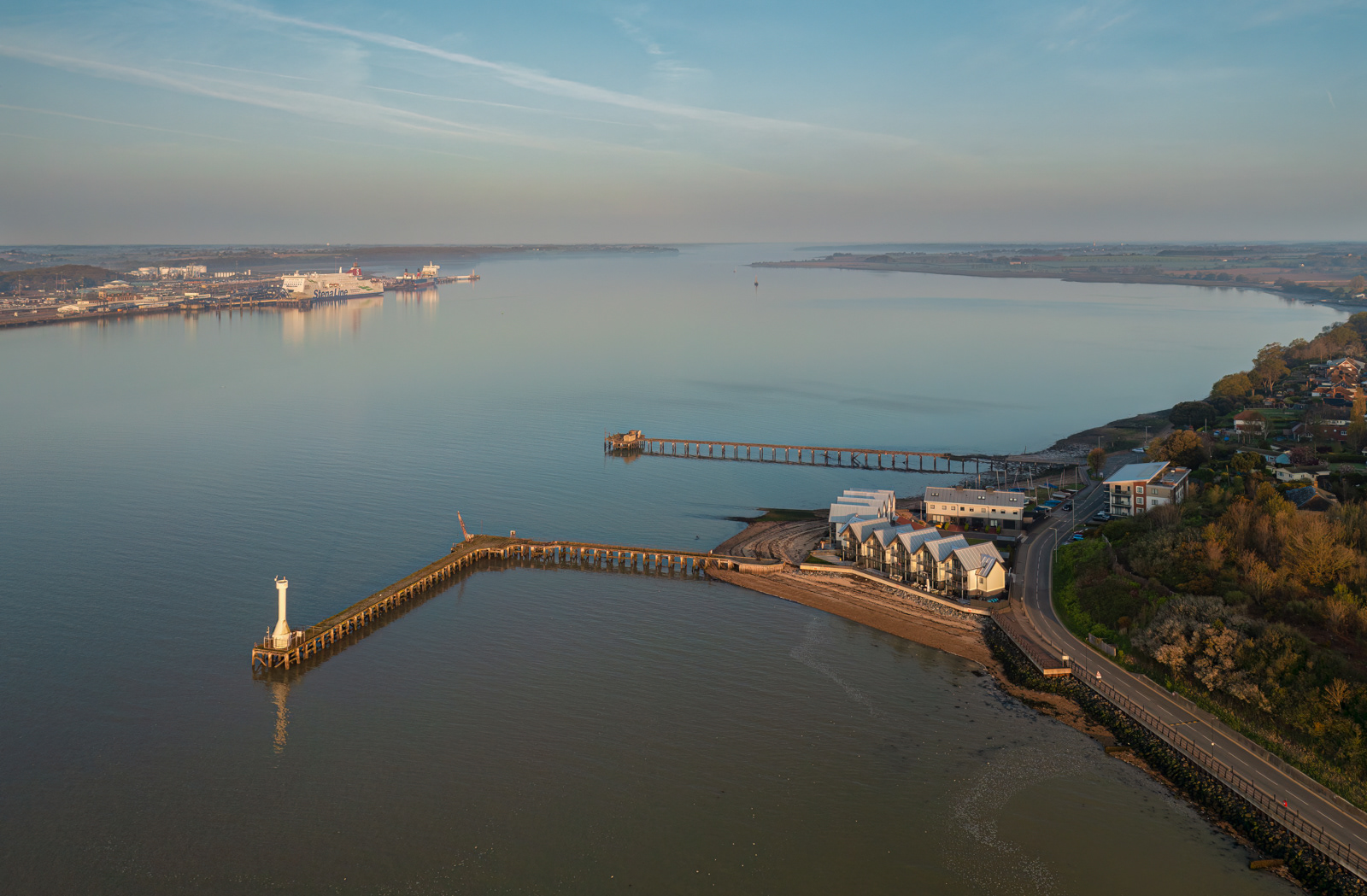 Shotley Gate Towards Harwich