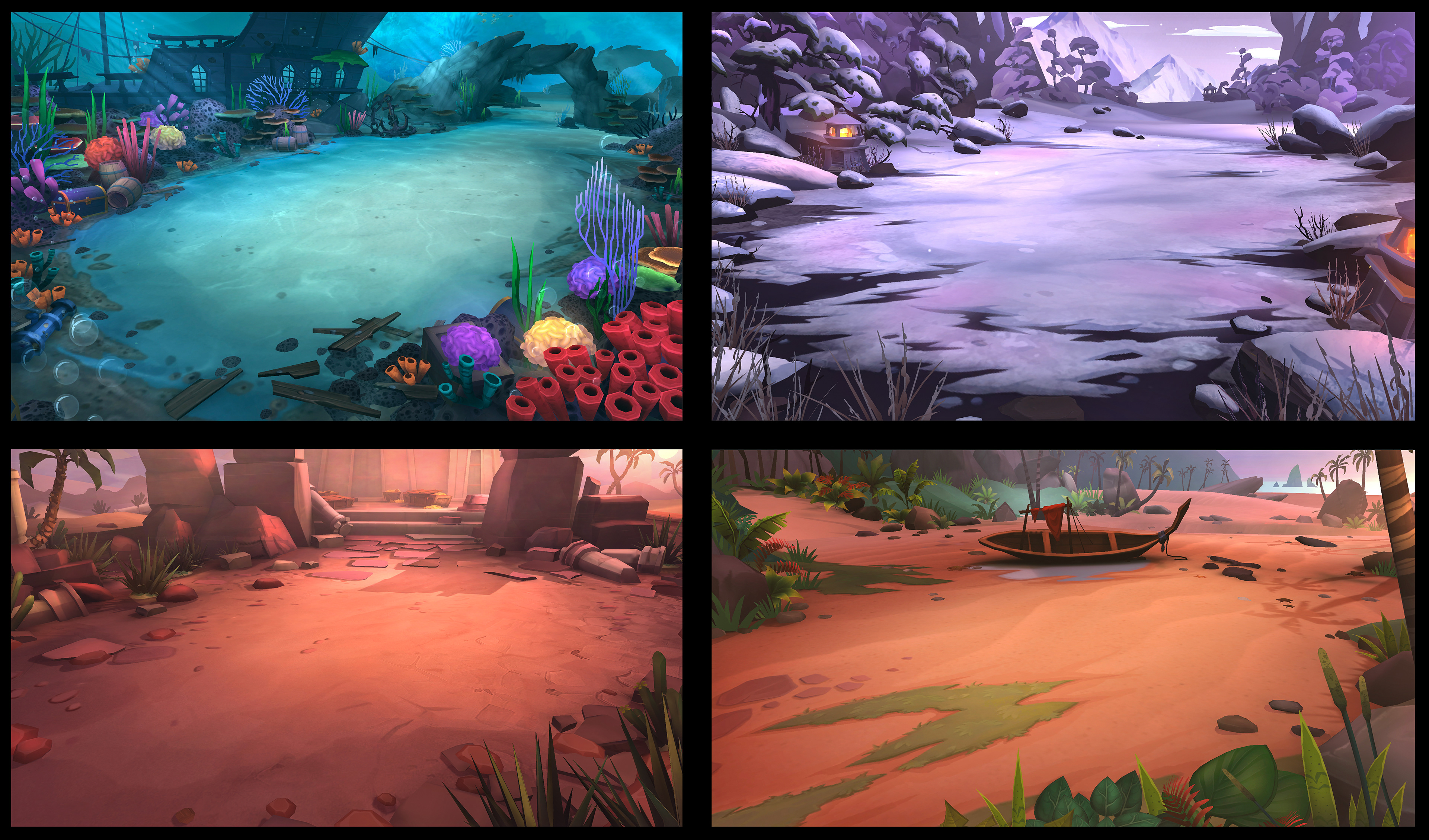 BATTLE ARENA ENVIRONMENTS