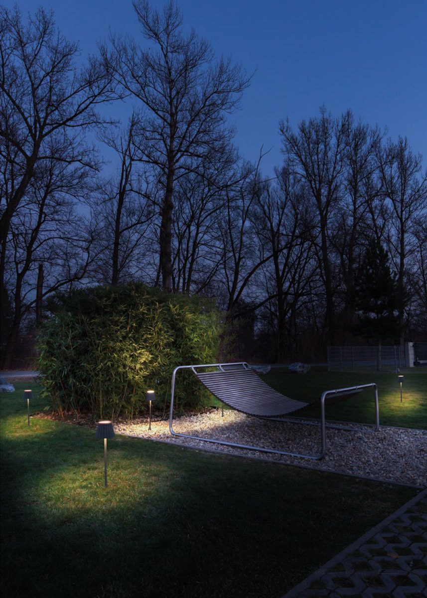 Produktfotografie on location Design Leuchte