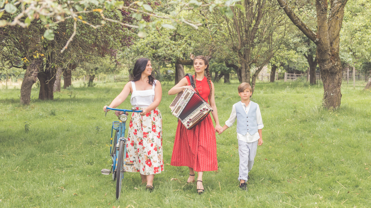 Werbefotografie Harmonika Müller outdoor Produktfotografie