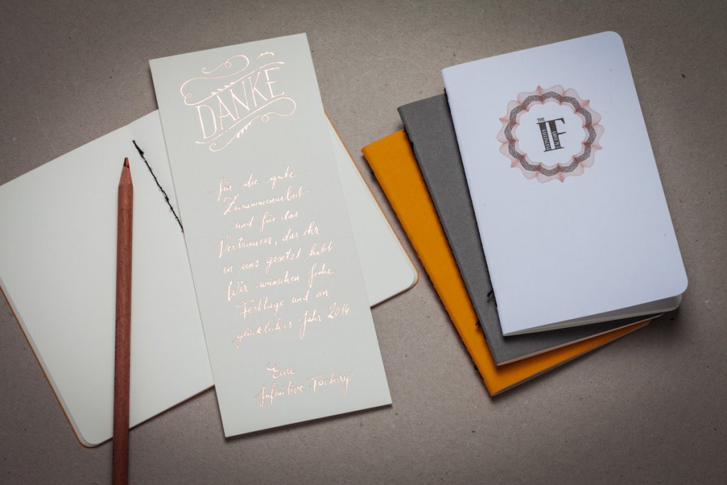 Produktfotografie letterpress