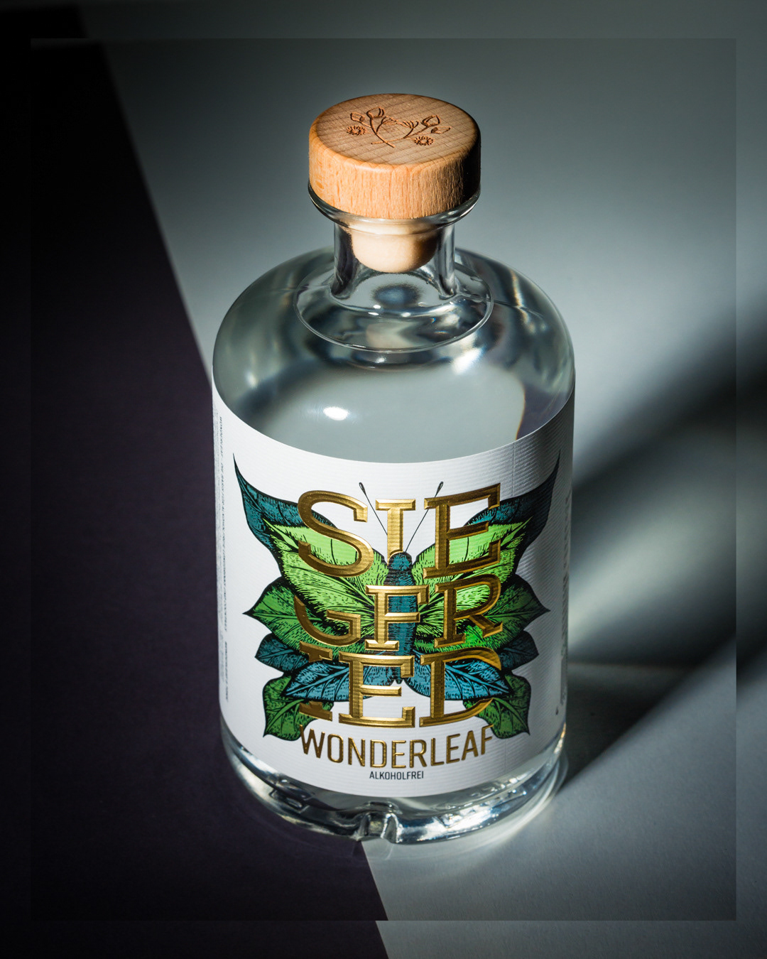 Produktfotografie Siegfried Gin Alkoholfrei Cocktail Wonderleaf