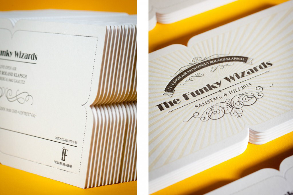 Produktfotografie letterpress