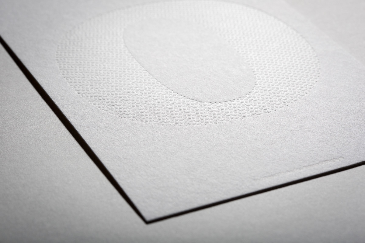 Produktfotografie letterpress detail