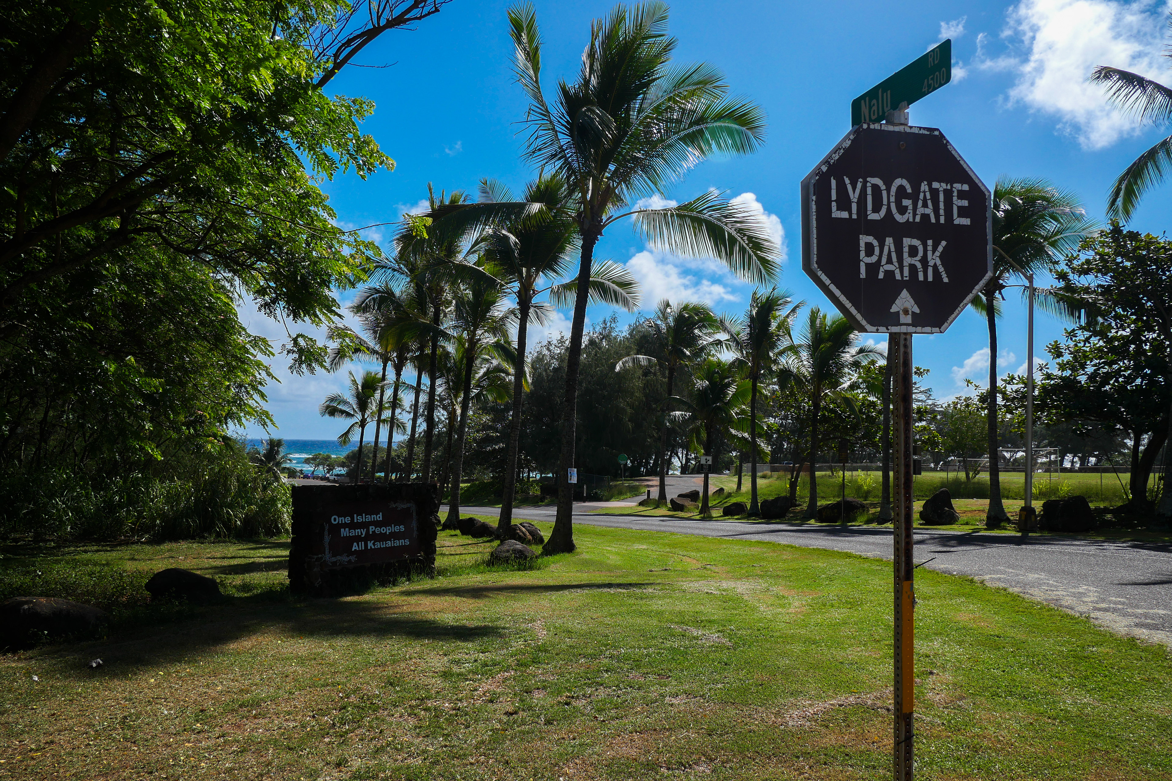 Lydgate Beach Entrance