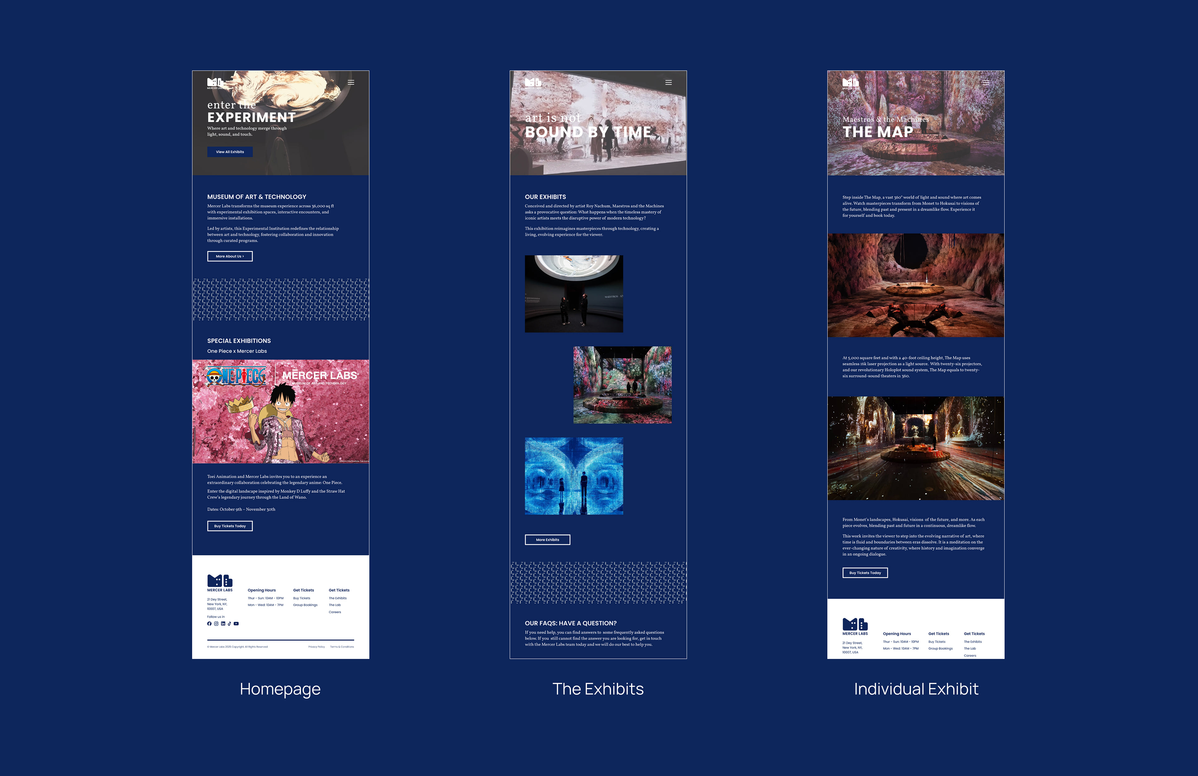 Final Screen Designs (Desktop)