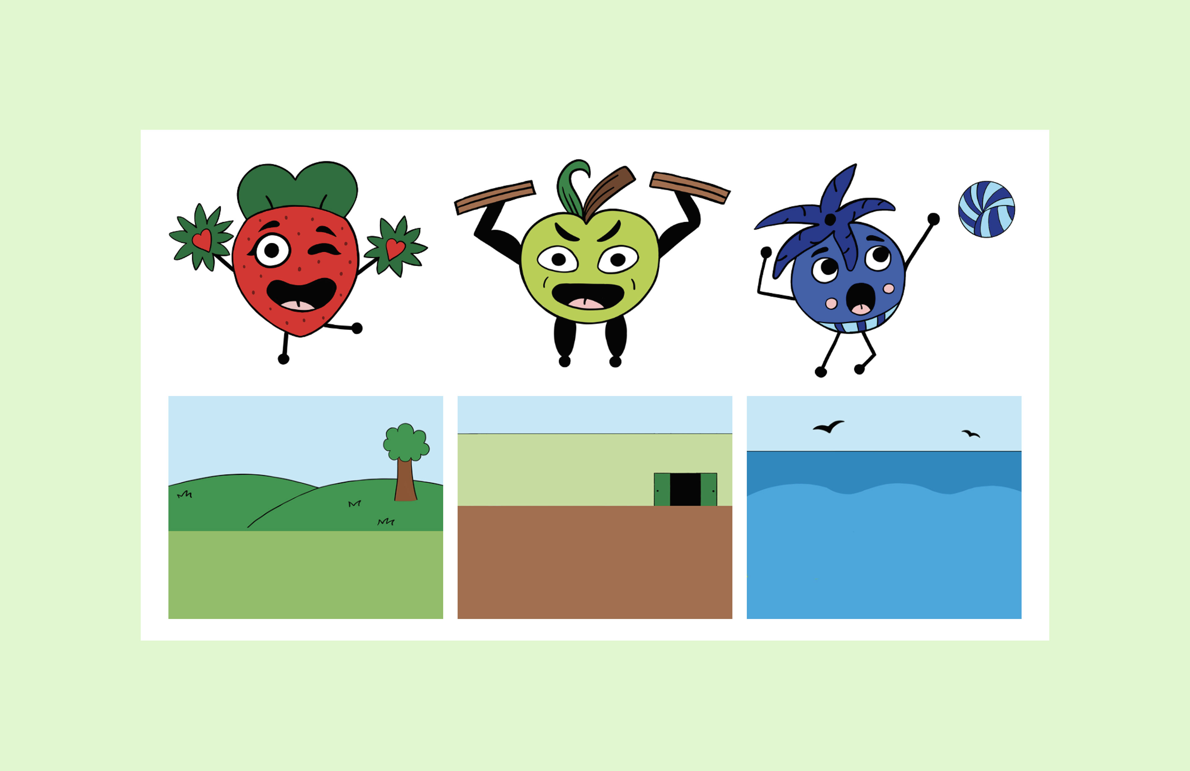 Character & Background Designs