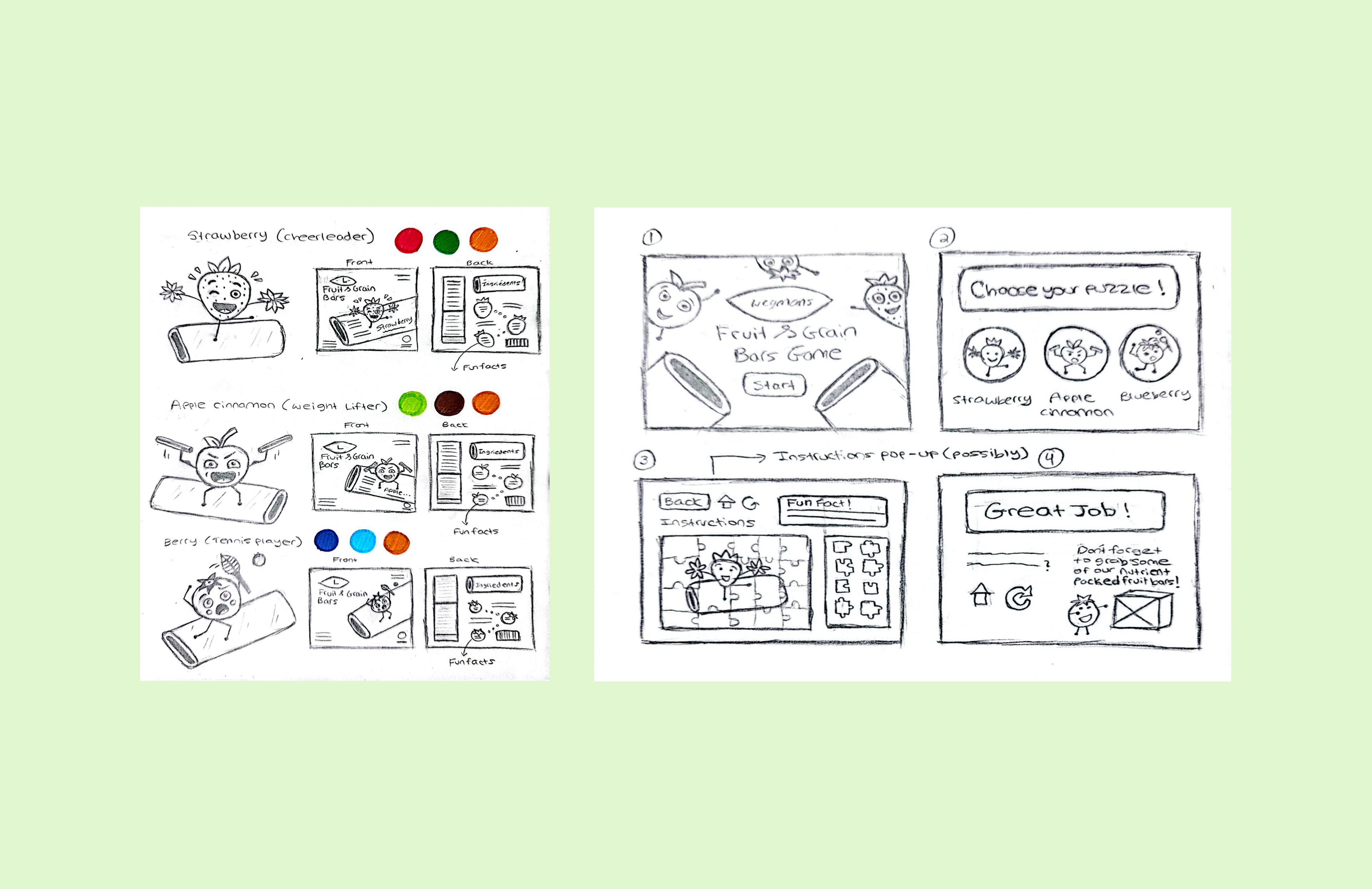 Sporty Fruits Concept Proposal