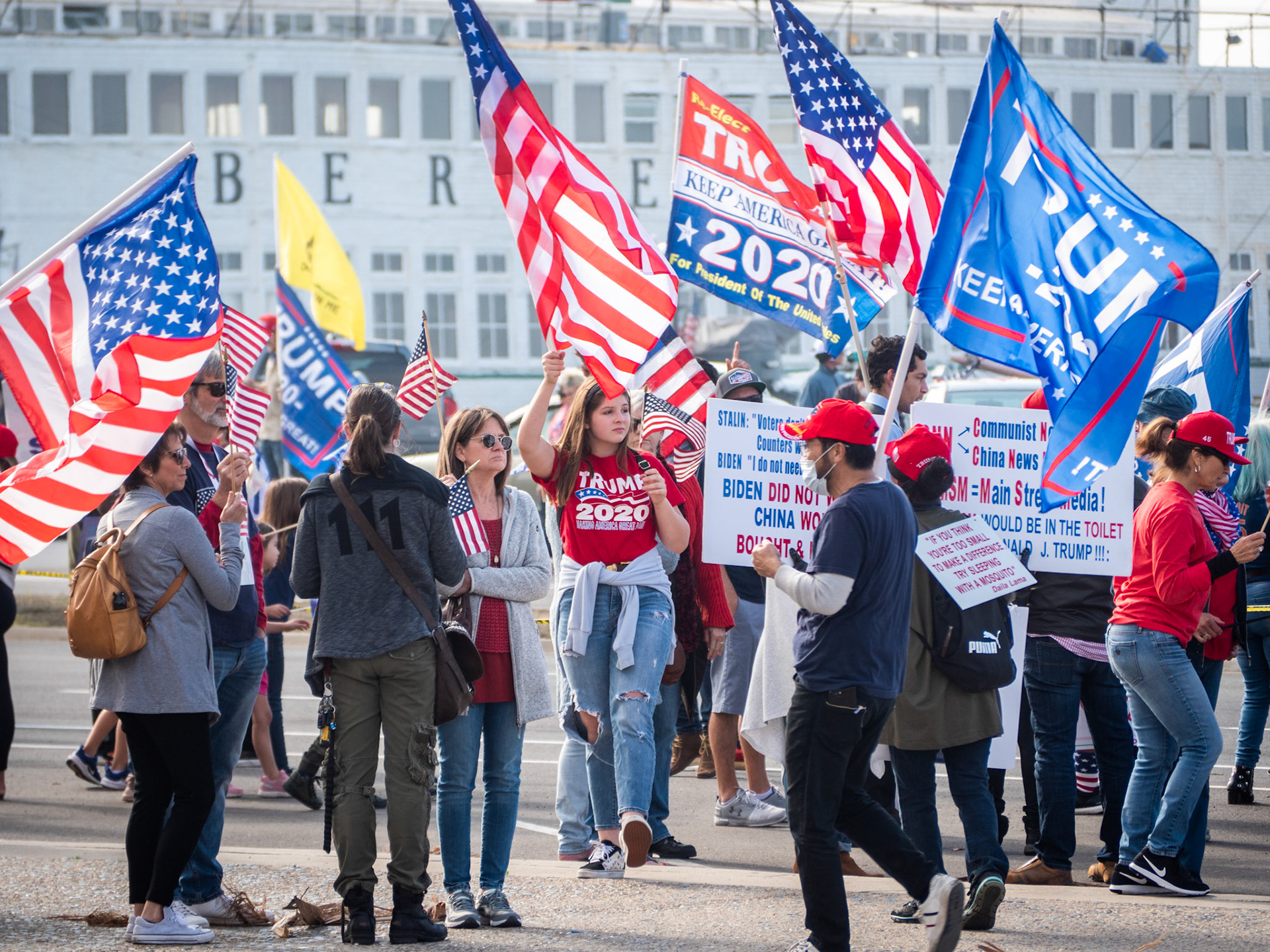 Trump Supporters Protesting Election Results | Jan. 6 2021 | San Diego, CA | January 6, 2021
