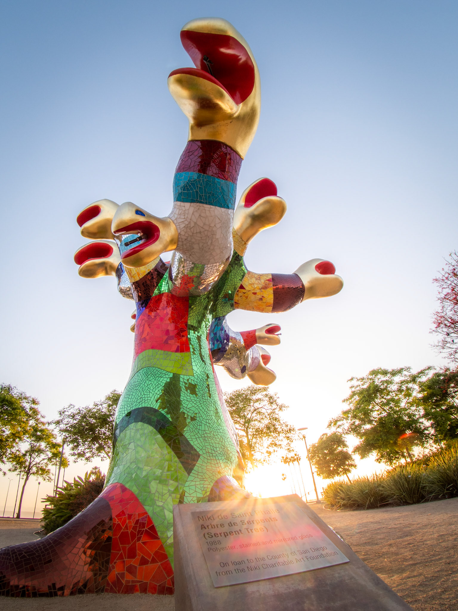 "Arbre de Serpients" by Niki de Saint Phalle | San Diego, CA