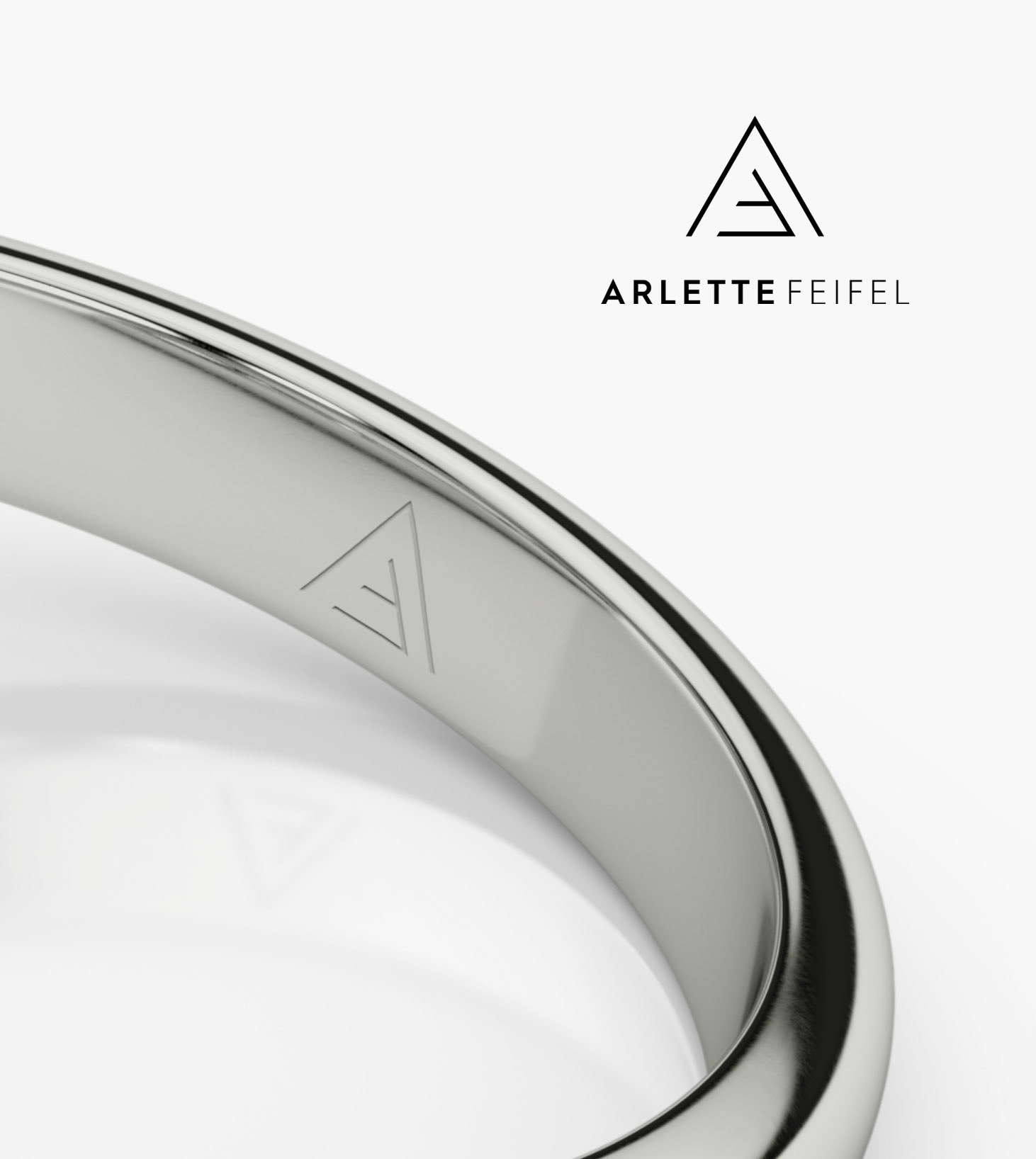 Logo design for Arlette Feifel jewelry
