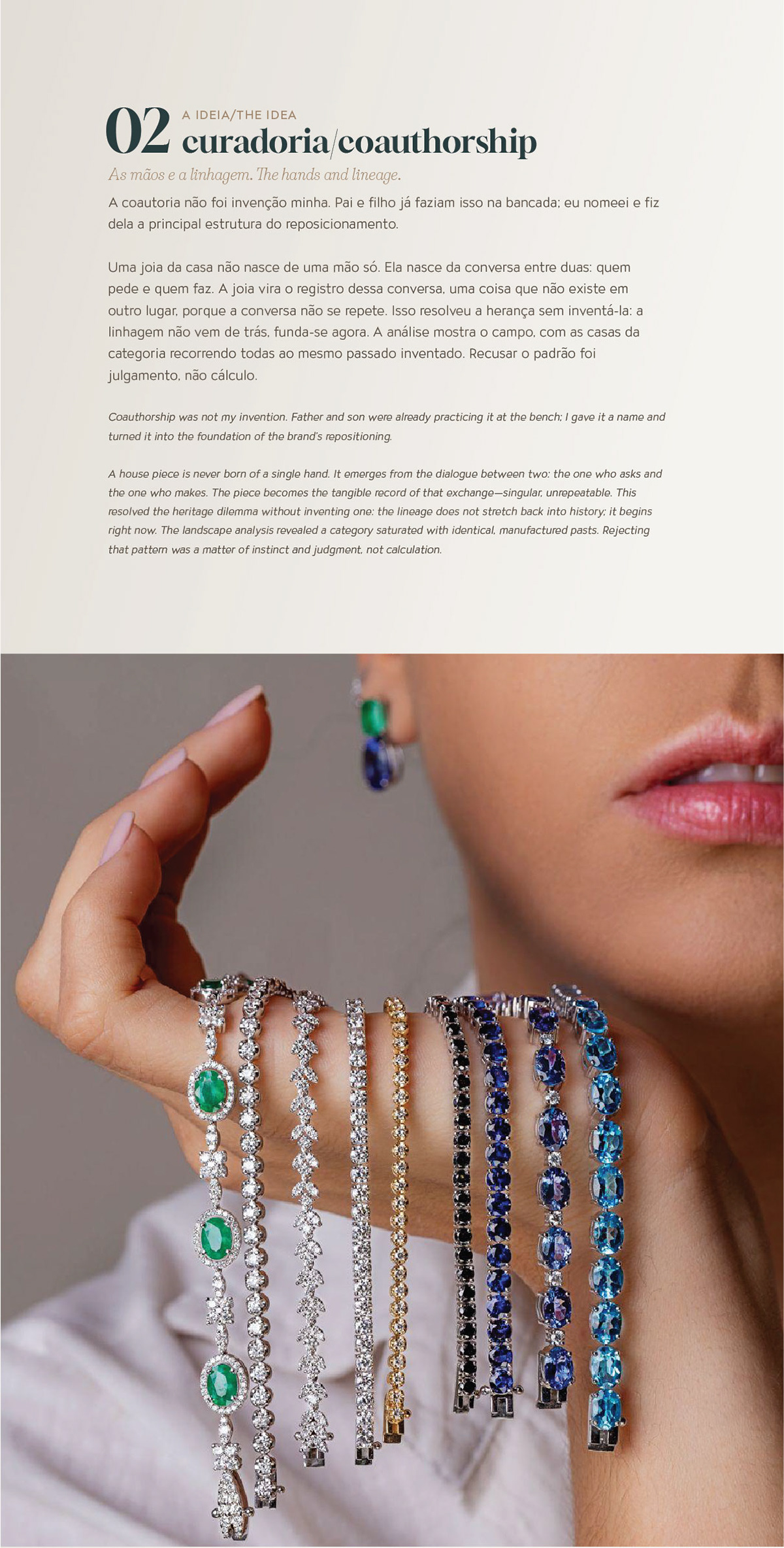 Rebranding and repositioning challenge for Ricardo Simões Joalheiros, a forty-year goldsmith house.