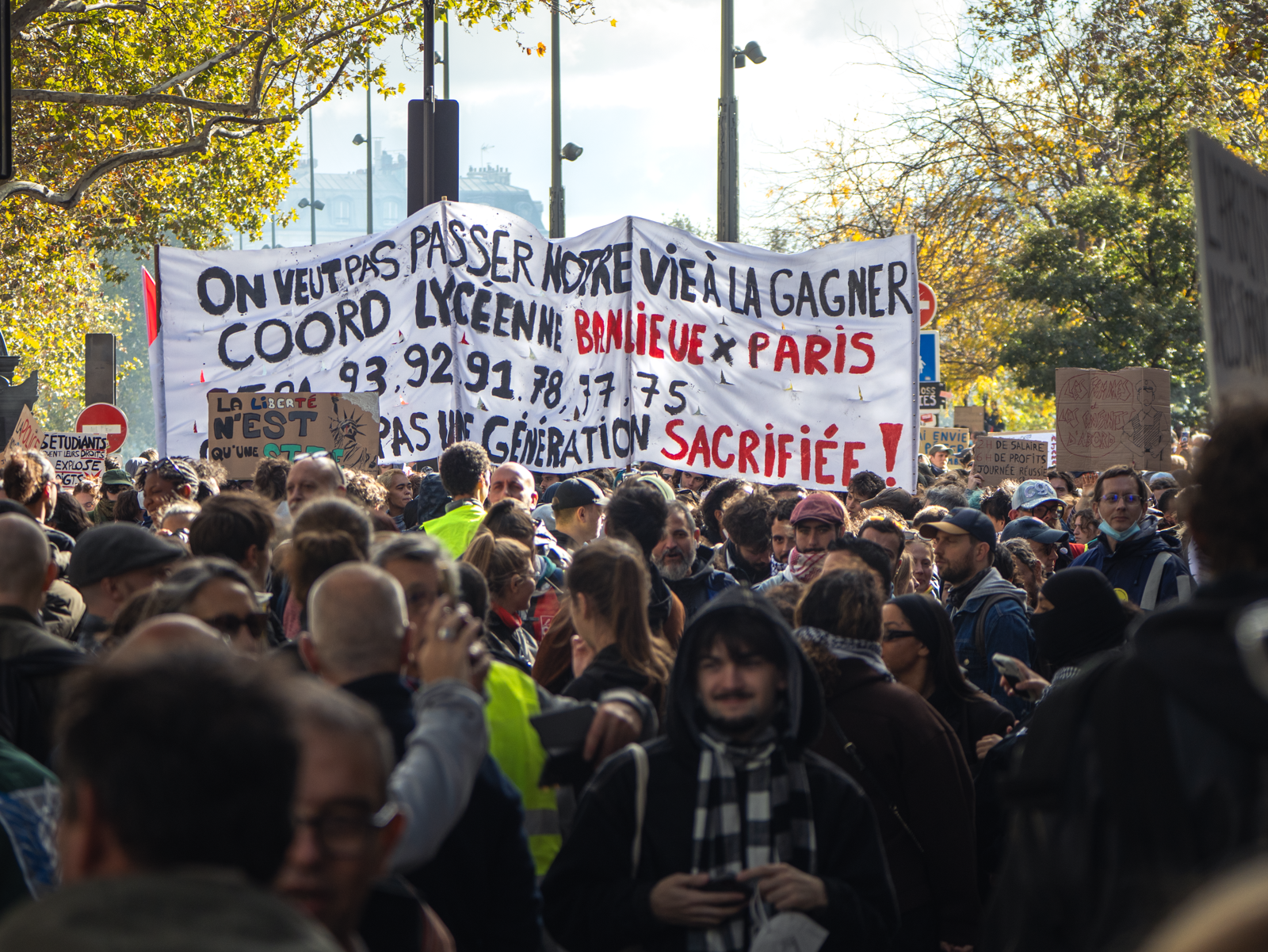 "On ne veut pas passer notre vie à la gagner"