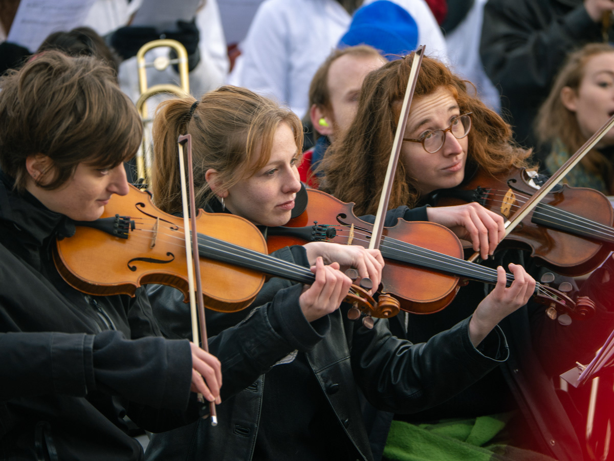 Scientifiques en Rebellion et  l’Orchestre du Nouveau Monde