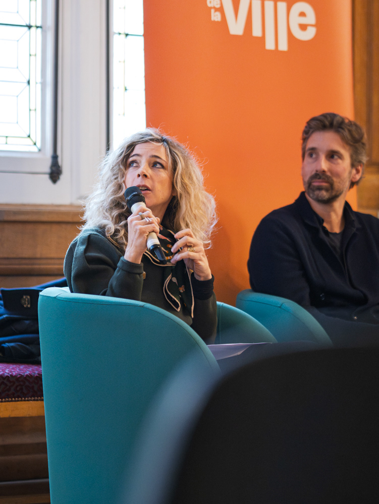 Anne-Solange Muis (géographe, éditrice, écrivaine) et Laurent Pinon (architecte- urbaniste, Métamorphoses Urbaines) 