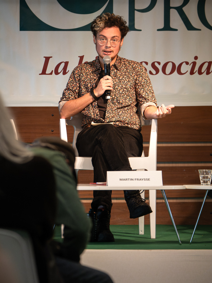 Martin Fraysse, militant des Soulèvements de la Terre