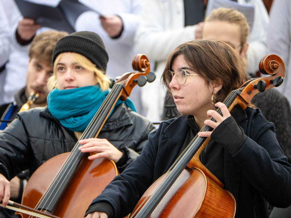 Scientifiques en Rebellion et  l’Orchestre du Nouveau Monde