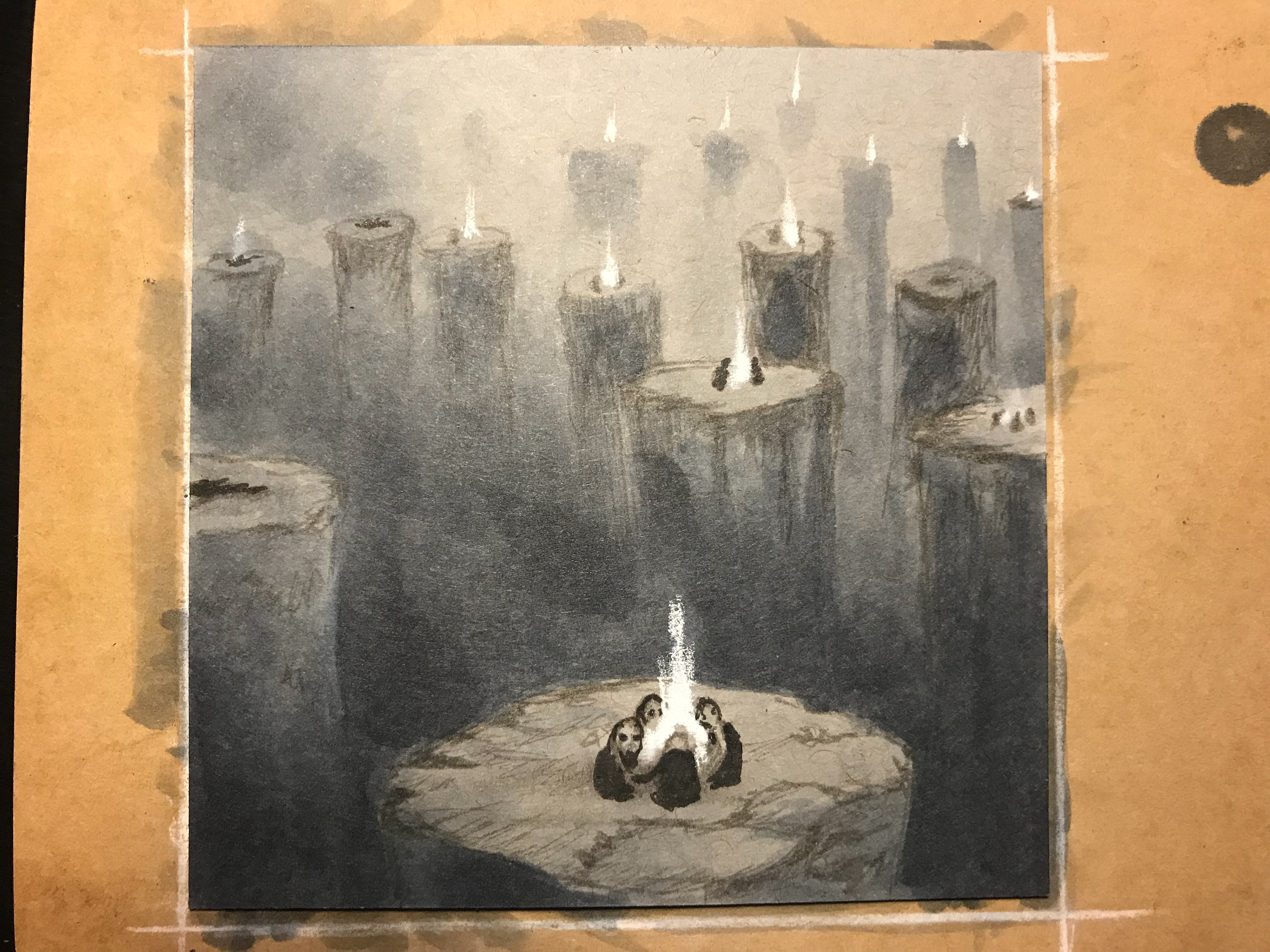 Study, Zdzisław Beksiński